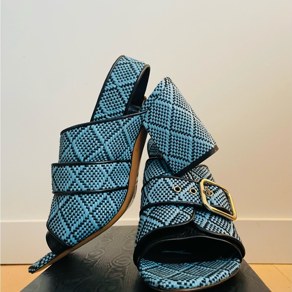 Dries Van Noten block heel sandals